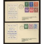 1960 Phosphor set of 9 on pair of J.