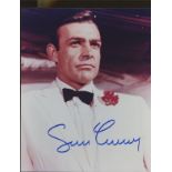 Sean Connery: Autographed on 10" x 8" colour photo.