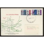 1964 FRB (phosphor) Newlands Road Philatelic Society FDC with London WC FDI H/S.