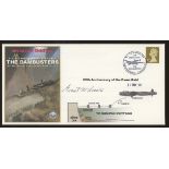 2008 Operation Chastise Dambusters cover signed by Flight Sgt. Grant McDonald. 1 of 22 covers.