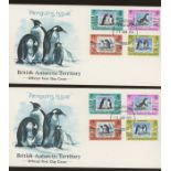 FDCs: 1975 Penguins FDCs x 5.