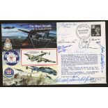 1990 The Major Assault cover signed by 5 Battle of Britain participants. Printed address, fine.