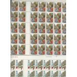 GB 1985 Royal Mail set in complete U/M sheets of 100.