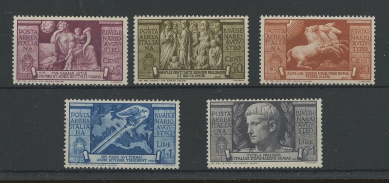 1937 Augustus Air set Mint.