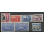 Australia 1937 NSW set, Canada 1945 Special Delivery 17c (both),