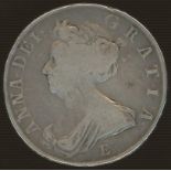 1708 Queen Anne 2/6d, E below bust.