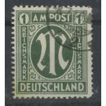 1945 1m green F/U, fine.