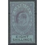 1903 8s dull purple & black/blue Mint, fine.