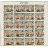 1984 Ships $9.60 sheet of 20 U/M.
