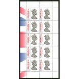 2017 Year of the Rooster sheet of 10 (2) & £5 Referendum sheet of 10, all U/M. Face value £90.