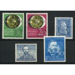 1951 Philatelic & Rontgen set, Otto & Reis sets U/M.