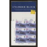 1998 Speed 20p cylinder block of 6 Format Pack unopened as issued