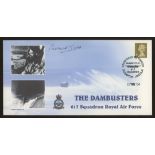 2004 Dambusters cover signed by Richard Todd who played Guy Gibson in the film. 1 of 24 covers.