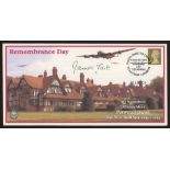 2004 Remembrance Day From Dams to Tirpitz 617 Squadron FDC signed by Group Captain James Tait DSO