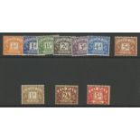 1955-57 St Edward's Crown wmk set U/M, fine.