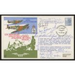 1981 Battle of Britain cover signed by Sir Dermot Boyle & 9 Battle of Britain participants.