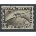 1930 Graf Zeppelin South America Flight 4m F/U, fine.