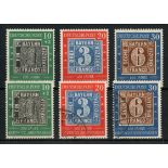 1949 Stamp Centenary set U/M & F/U.