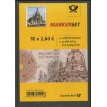 2016 Dresden 260c x 10 in booklet.