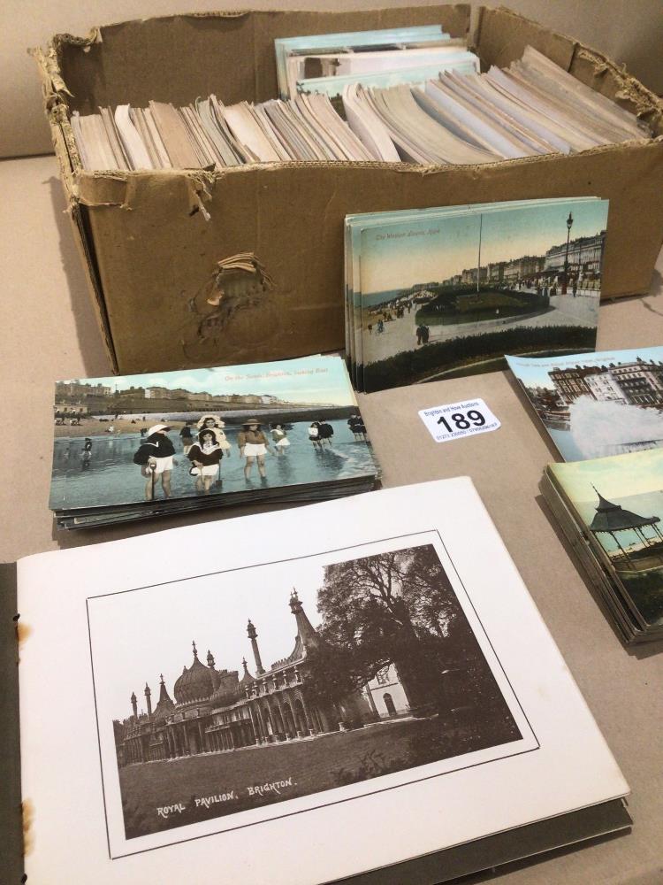 A COLLECTION OF VINTAGE POSTCARDS AND PHOTOGRAPHS, MANY OF WHICH ARE OF POINTS OF INTEREST AROUND - Image 2 of 4