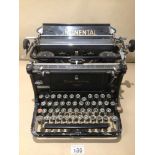 A VINTAGE GERMAN CONTINENTAL TYPEWRITER, 563210-I (S104)