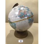 A REPLOGLE 9 INCH DIAMETER GLOBE FROM THE WORLD CLASSIC SERIES