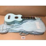 TWO CHILDS CASED BLUE MAHALO UKUELE