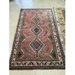 AN IRAN LORI WOOL RUG/CARPET 210 X 116CM