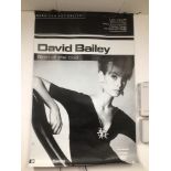 A PROMO POSTER BUY DAVID BAILEY OF JEAN SHRIMPTON FOR HE BARBICAN ART GALLERY 152 X 101CM