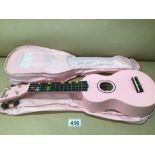 TWO CHILDS CASED PINK MAHALO UKUELE