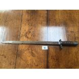 A US MILITARY BAYONET DATED 1917