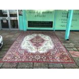 A VINTAGE TURKISH RUG/CARPET 347 X 248