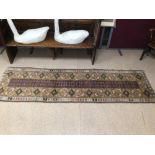 A KILIM RUNNER 266 X 78 CM