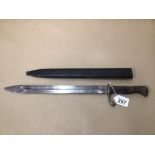 A WW1 BAYONET AND SCABBARD BY J.CORTS SOHN REMSCHEID A/F, UK P&P £15