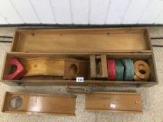 A VINTAGE WOODEN GAME CALLED ST ANDREWS OBSTACLE GOLF GAME, UK P&P £20
