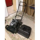 A HAYTER BRIGGS AND STRATTON PETROL LAWNMOWER