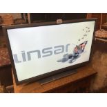 A LINSAR FREEVIEW H.D T.V 32LED500ST WITH REMOTE CONTROL