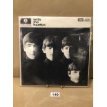 A WITH THE BEATLES (CZECHOSLOVAKIA) ALBUM/VINYL, UK P&P £15