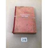 A 1943 ORGANISATION BOOK OF THE NSDAP (NAZI PARTY), UK P&P £15