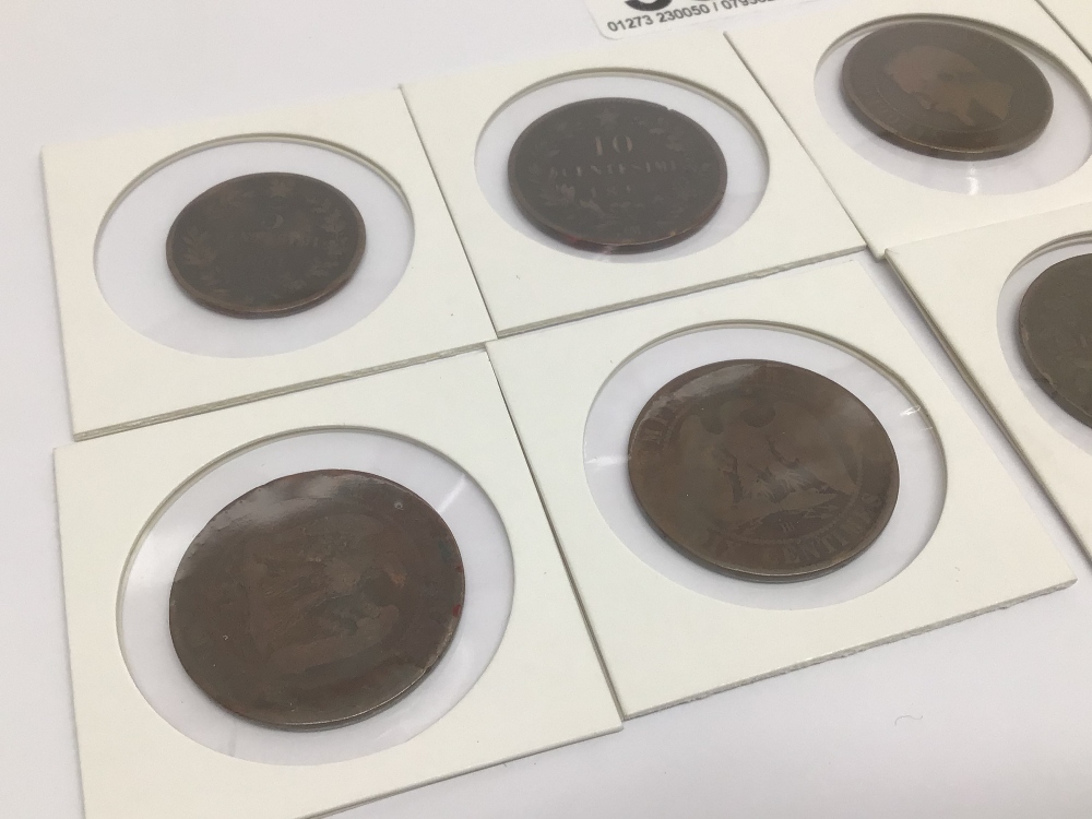 EIGHT 19TH CENTURY CONTINENTAL COINS - Image 2 of 3