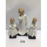 THREE ROYAL DOULTON FIGURINES (DARLING HN1319, BEDTIME HN1978 X 20)