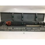 A KELVIN AND HUGHES AIRCRAFT PERISCOPE IN ORIGINAL BOX MILITARY SERIAL NO (241KHL/58)