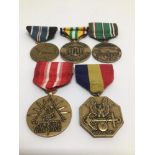 VARIOUS REPRODUCTION AMERICAN MEDALS