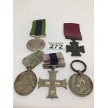 A QUANTITY OF REPLICA MEDALS, INCLUDES WATERLOO MEDAL, VICTORIA CROSS, AND MORE