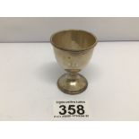 HM SILVER EGG CUP BIRMINGHAM 1950