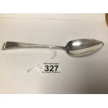 AN HM SILVER GEORGE III TABLESPOON, LONDON 1804 BY PETER, ANN & WILLIAM BATEMAN 21.5CM, 50g