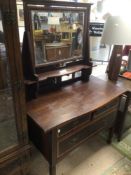 AN ARTS'N'CRAFTS SHAPLAND AND PETTER DRESSING TABLE