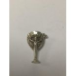 A WHITE METAL CHARM OF THE WORLD CUP TROPHY 1966. 5.65g