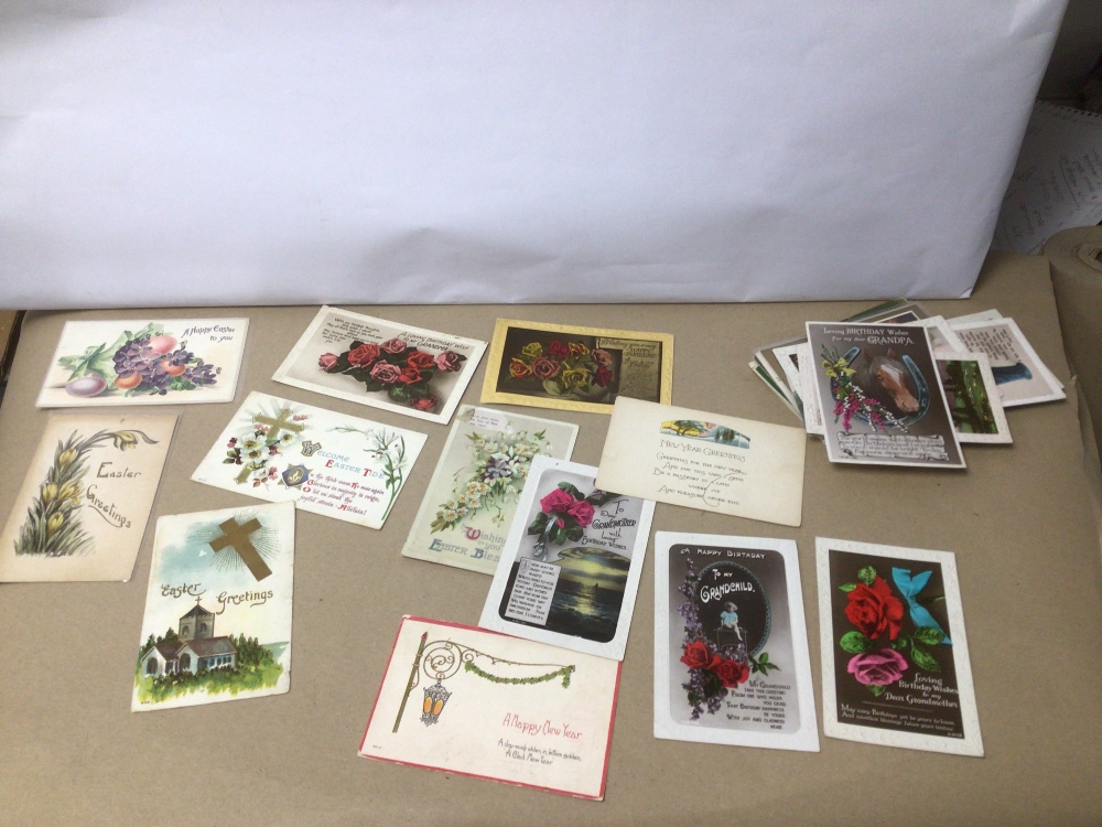 A LARGE COLLECTION OF VINTAGE BRITISH POSTCARDS, WITH SOME DATED 1930S AND LATER - Image 4 of 14