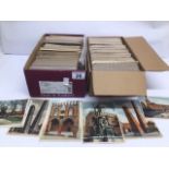A LARGE COLLECTION OF VINTAGE BRITISH POSTCARDS, WITH SOME DATED 1930S AND LATER